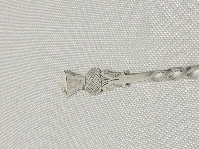 Boxed Pair of Silver Plated Jam or Serving Spoons