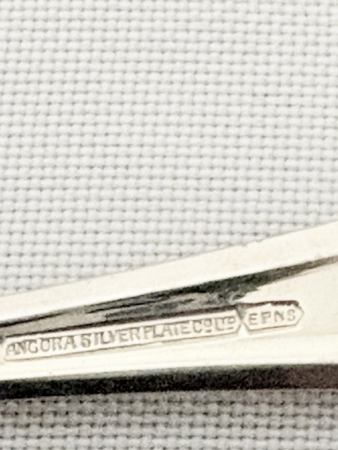 Cased Set of Six Vintage Cake Forks with Cake Slice and Serving Fork Cased Set of Six Vintage Cake Forks with Cake Slice and Serving Fork