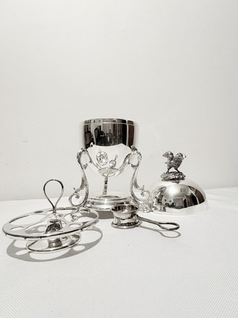 Antique WMF Silver Plated Egg Boiler or Coddler Antique WMF Silver Plated Egg Boiler or Coddler