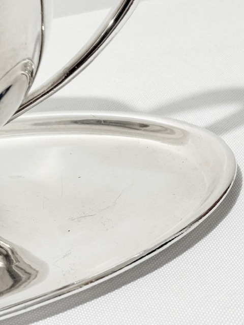 Antique Hotel Ware Silver Plated Gravy Boat