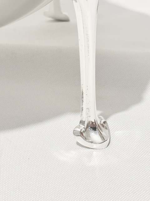 Antique Silver Plated Rollover Breakfast or Bacon Dish