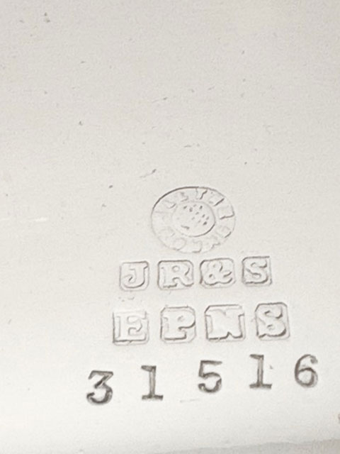 Antique Silver Plated Rollover Breakfast or Bacon Dish