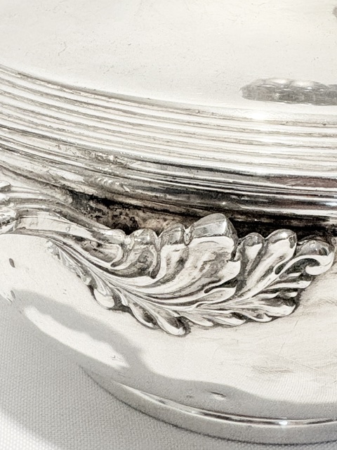 Charming Antique Silver Plated Serving Tureen