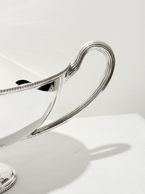 Antique Adams Style Silver Plated Soup Tureen