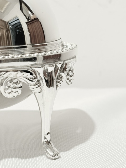 Vintage Silver Plated Butter or Caviar Dish Vintage Silver Plated Butter or Caviar Dish