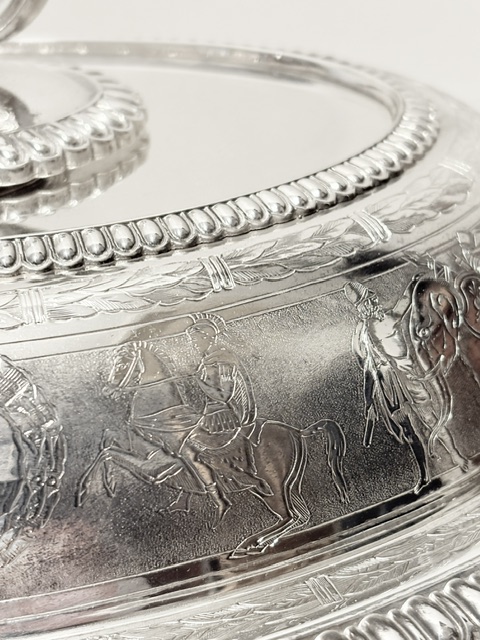 Antique Silver Plated Entree or Vegetable Dish Antique Silver Plated Entree or Vegetable Dish