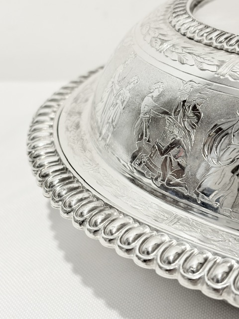 Antique Silver Plated Entree or Vegetable Dish Antique Silver Plated Entree or Vegetable Dish