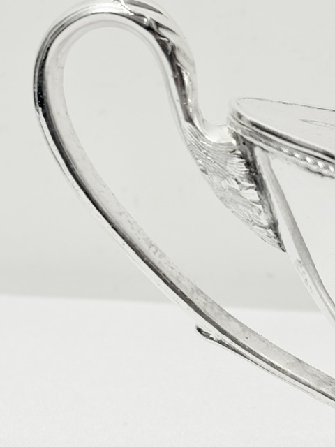 Antique Silver Plated Sauce Tureen in Adams Style Antique Silver Plated Sauce Tureen in Adams Style
