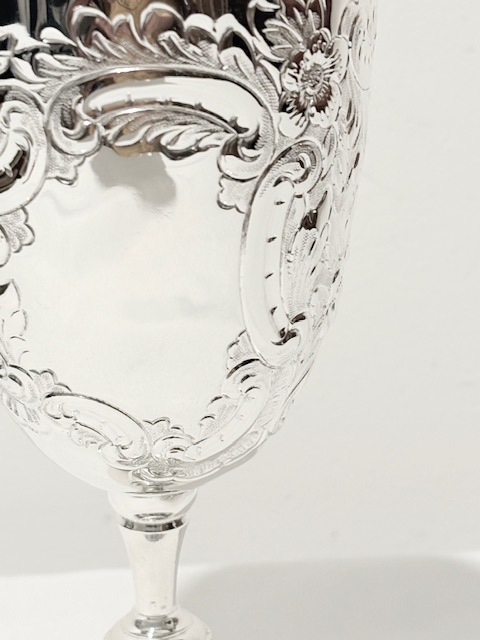 Antique Mappin & Webb Silver Plated Goblet