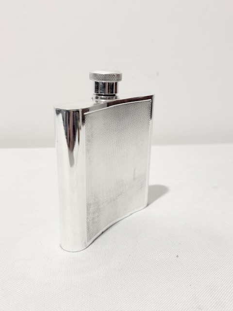 Smart vintage Square in Shape Silver Plated Hip Flask