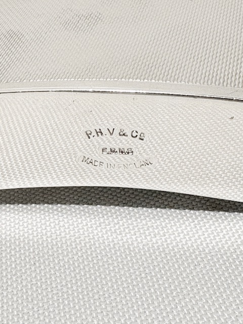 Smart vintage Square in Shape Silver Plated Hip Flask