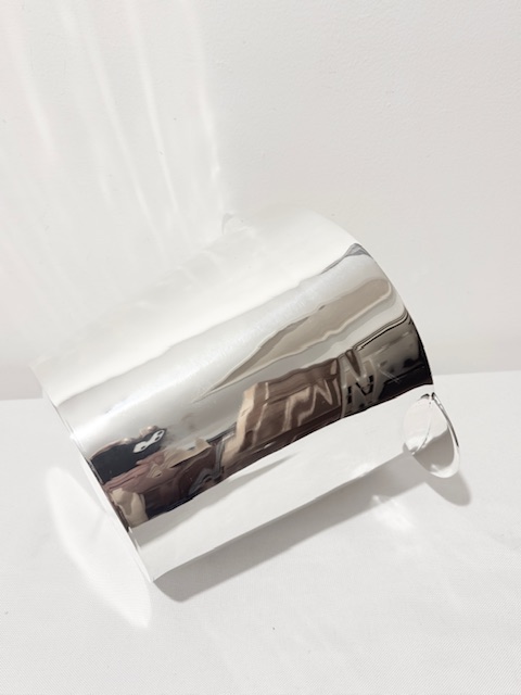 Vintage Plain Body Silver Plated Champagne Bucket or Wine Cooler