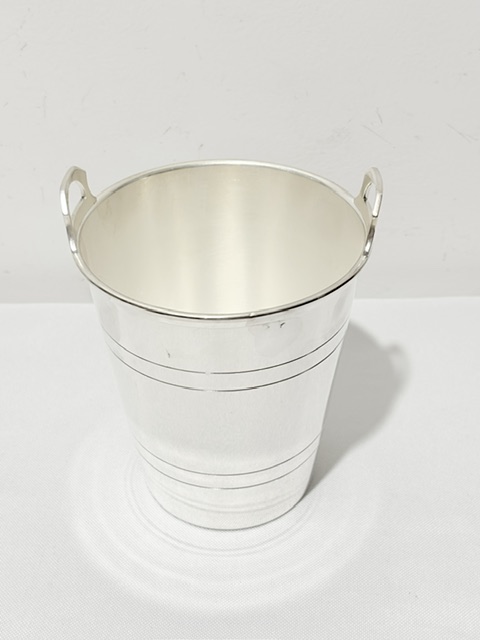 Vintage Silver Plated Hotel Quality Ice Pail or Bucket
