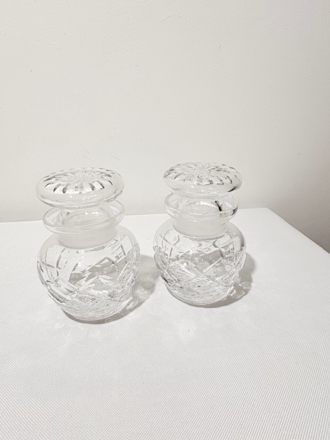 Vintage Silver Plated and Cut Glass Pickle Stand