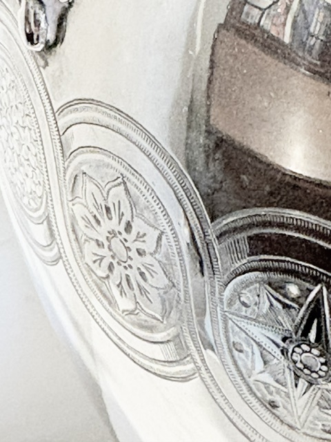 Handsome Antique Silver Plated Samovar or Tea Urn