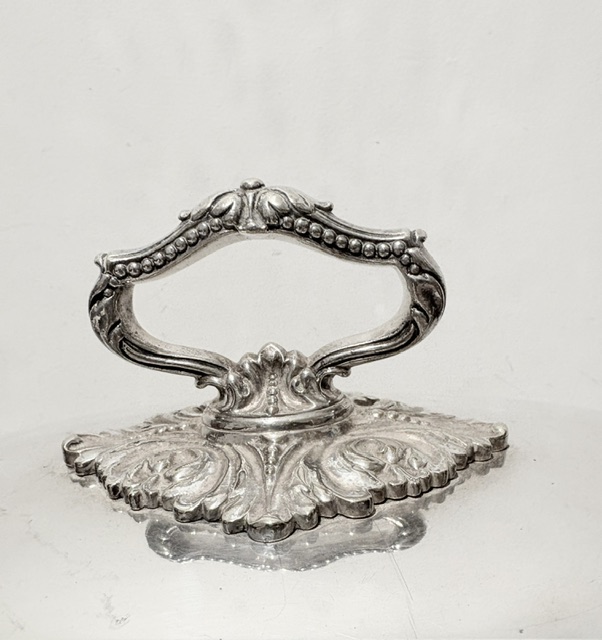 Antique Silver Plated Meat Cover or Dome with Original Meat Flat Tray Antique Silver Plated Meat Cover or Dome with Original Meat Flat Tray