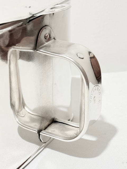 Antique Silver Plated Indoor Watering Can