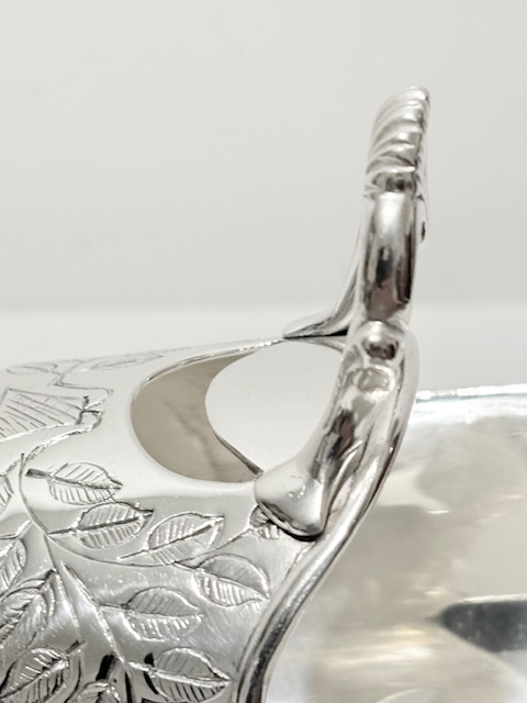 Antique Silver Plated Sugar Scuttle Designed to Look Like a Coal Scuttle Antique Silver Plated Sugar Scuttle Designed to Look Like a Coal Scuttle