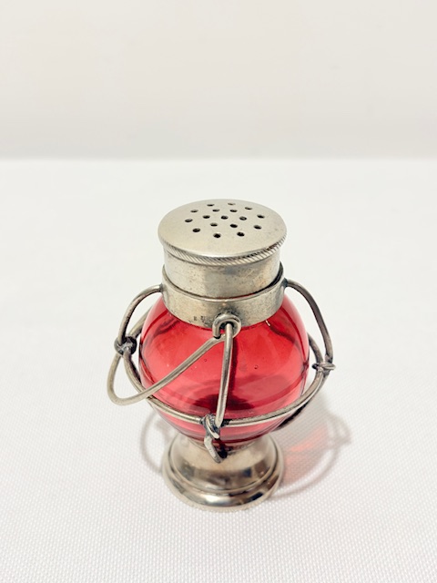 Novelty WMF Antique Silver Plated Pepper Shaker Novelty WMF Antique Silver Plated Pepper Shaker