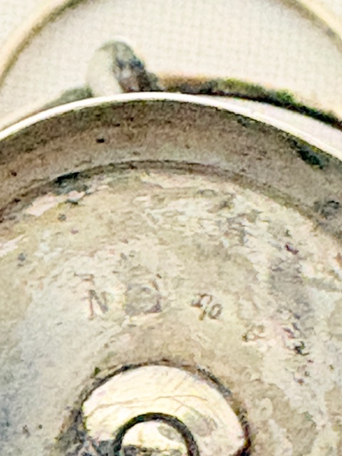 Novelty WMF Antique Silver Plated Pepper Shaker Novelty WMF Antique Silver Plated Pepper Shaker