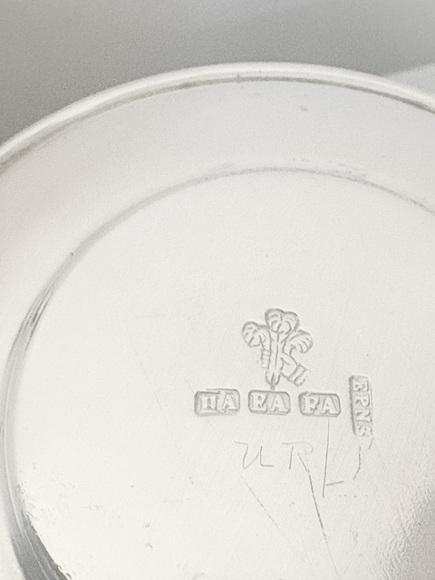 Antique Silver Plated Egg Boiler or Coddler with Original Burner