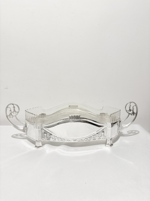 Antique Silver Plated WMF Art Nouveau Jardiniere Antique Silver Plated WMF Art Nouveau Jardiniere