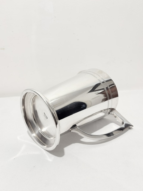 Vintage Silver Plated Art Deco Design Water Jug or Pitcher