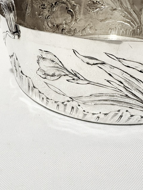 Art Nouveau Silver Plated Bowl by Wiskemann Art Nouveau Silver Plated Bowl by Wiskemann
