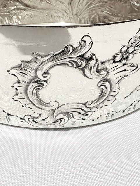 Art Nouveau Silver Plated Bowl by Wiskemann Art Nouveau Silver Plated Bowl by Wiskemann