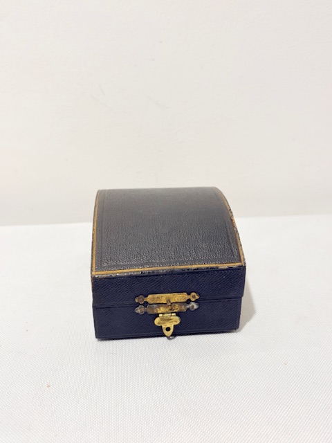 Antique Set of Silver Plated Napkin Rings in their Original Box