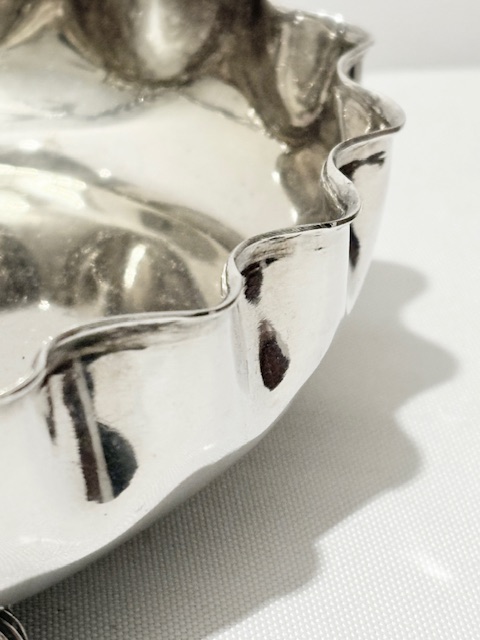 Antique Silver Plated Grapes Stand by Mappin & Webb