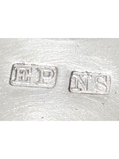 Antique Silver Plated Nut Dish with Figure of a Squirrel Holding a Nut