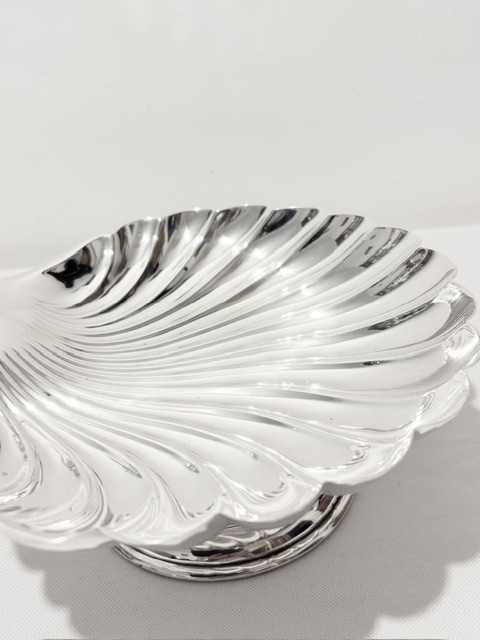 Antique Silver Plated Squirrel Nut Dish Antique Silver Plated Squirrel Nut Dish