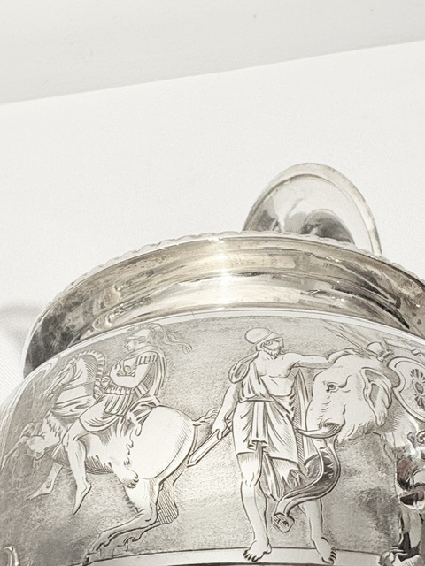 Exceptional Antique Silver Plated 5 Piece Tea and Coffee Set Exceptional Antique Silver Plated 5 Piece Tea and Coffee Set