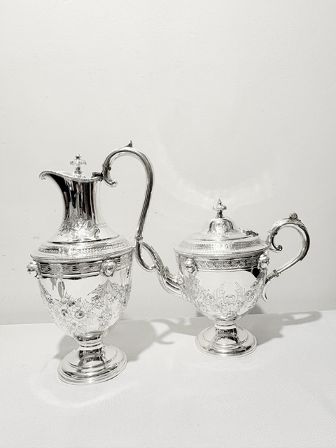 Fabulous Quality Antique Silver Plated Tea Set Fabulous Quality Antique Silver Plated Tea Set