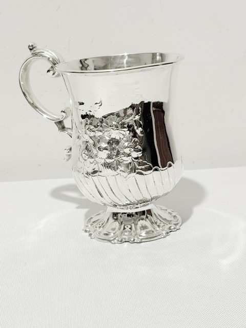 Antique Silver Plated Tankard from the Victorian Period Antique Silver Plated Tankard from the Victorian Period