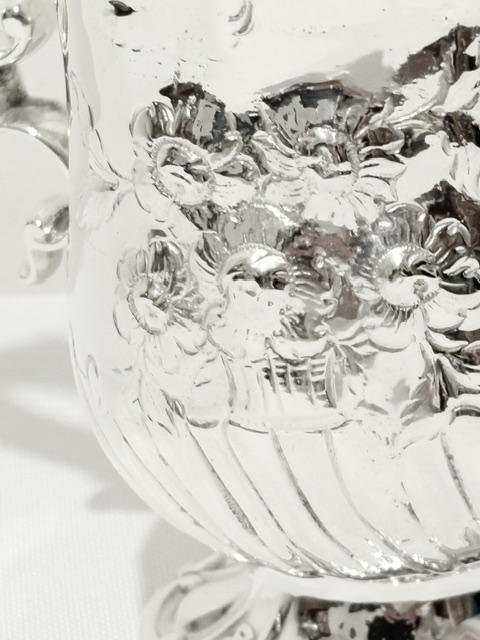 Antique Silver Plated Tankard from the Victorian Period Antique Silver Plated Tankard from the Victorian Period