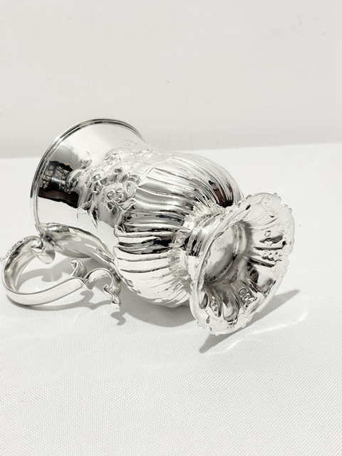 Antique Silver Plated Tankard from the Victorian Period Antique Silver Plated Tankard from the Victorian Period
