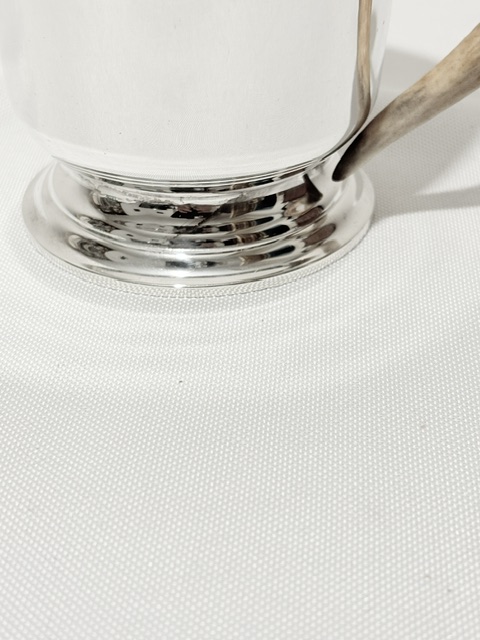Vintage Antler Handle Silver Plated One Pint Tankard Vintage Antler Handle Silver Plated One Pint Tankard