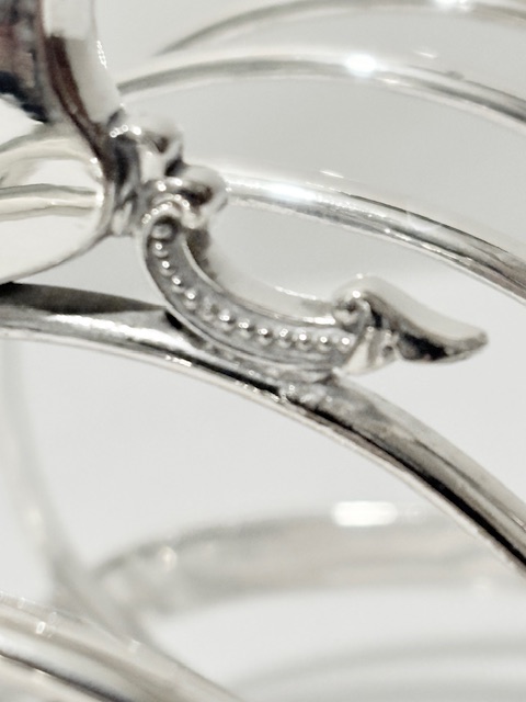 Antique Elkington & Company Silver Plated Toast Rack