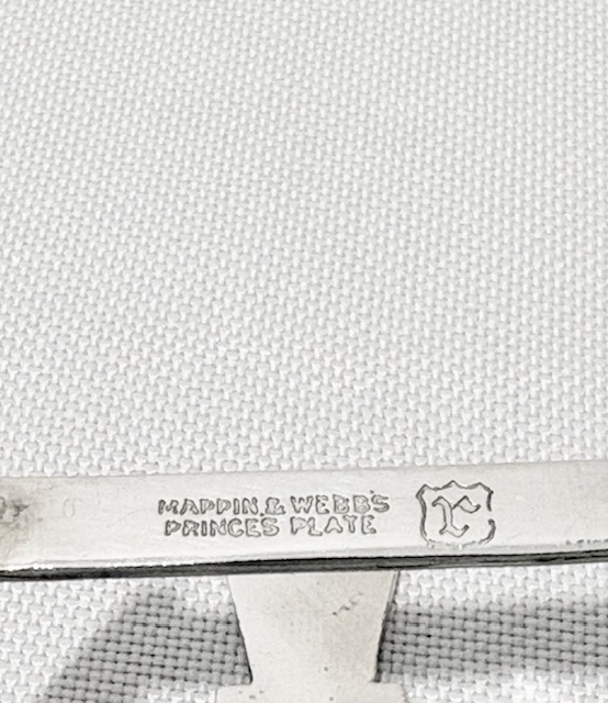 Pair of Mappin & Webb Art Deco Antique Silver Plated Toast Racks Pair of Mappin & Webb Art Deco Antique Silver Plated Toast Racks