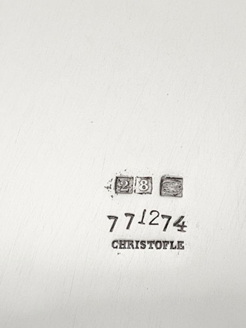 Antique Silver Plated Christofle Wine or Champagne Cooler