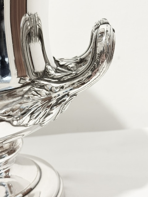Campana Shaped Old Sheffield Plate Wine Cooler