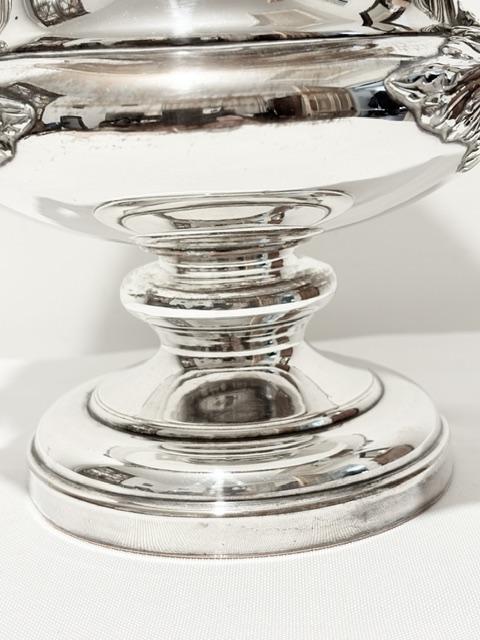 Campana Shaped Old Sheffield Plate Wine Cooler