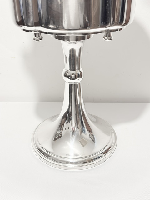 Vintage WMF Silver Plated Wine or Champagne Cooler or Bucket on Stand Vintage WMF Silver Plated Wine or Champagne Cooler or Bucket on Stand