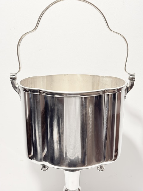 Vintage WMF Silver Plated Wine or Champagne Cooler or Bucket on Stand Vintage WMF Silver Plated Wine or Champagne Cooler or Bucket on Stand